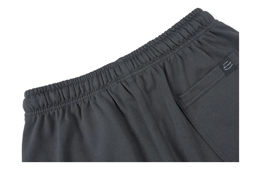 Oversize 390gsm Fabric Jogger Shorts Casual Drawstring