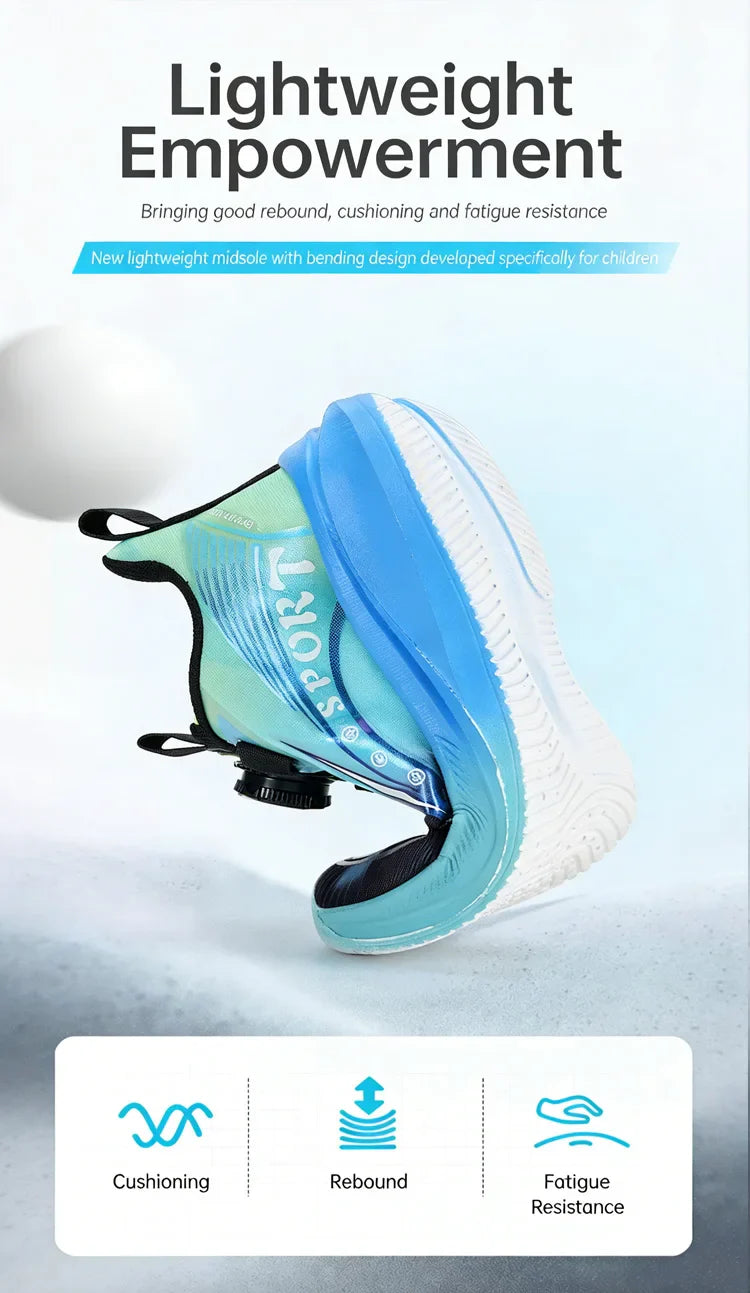 Kids Sneakers Breathable Student Boys Basketball Sports Shoes for Children Outdoor Training Trendy Tennis Size 28-39