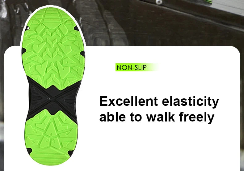 Fashion Safety Shoes Men Steel Toe Work Shoes Anti-smash Anti-puncture protection Construction Functional Shoes Men Work Boots