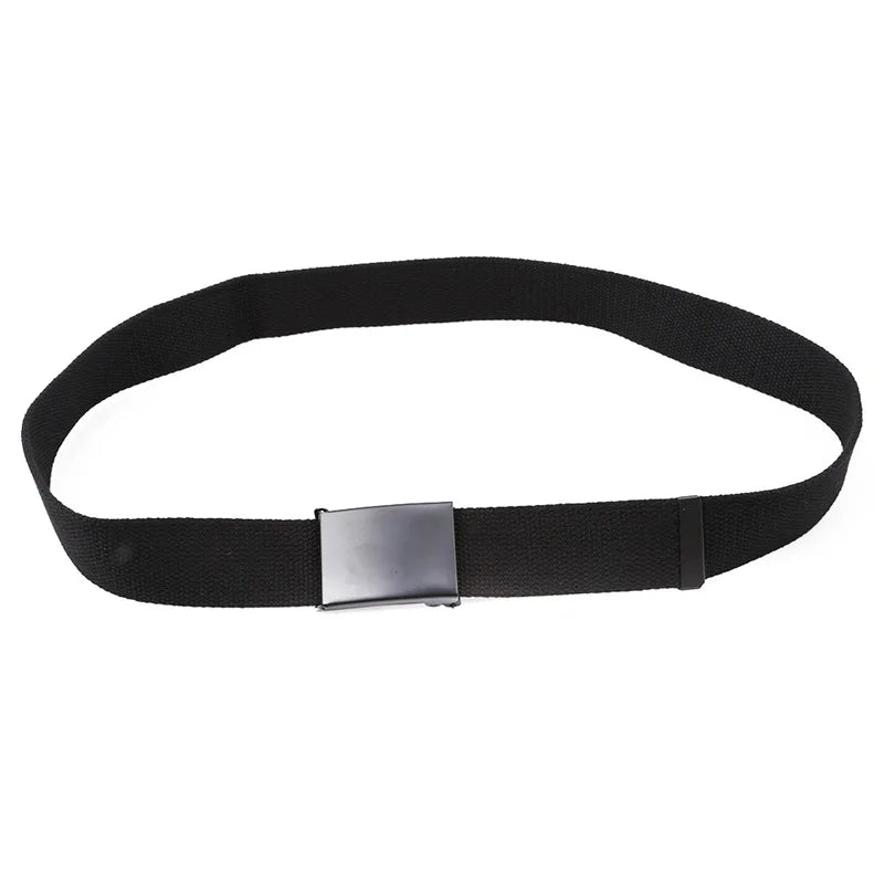 Men Belts Canvas Nylon Webbing Belt Fashion Casual Designer Unisex Belts High Quality Sports Military Strap Cargo Pants Belt