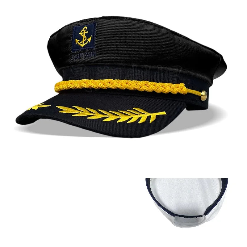 Men Women Baseball Caps Embroidered Captain & First Mate Hats Boating Marine Sailor Perfect Nautical Gift Presents Party Fun Hat