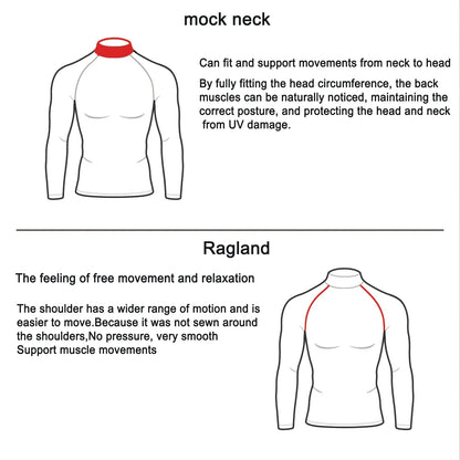 Repsol Hrc Racing Half High Neck Long Sleeve T Shirt For Men Breathable Sports And Fitness T Shirt Daily Casual Wear