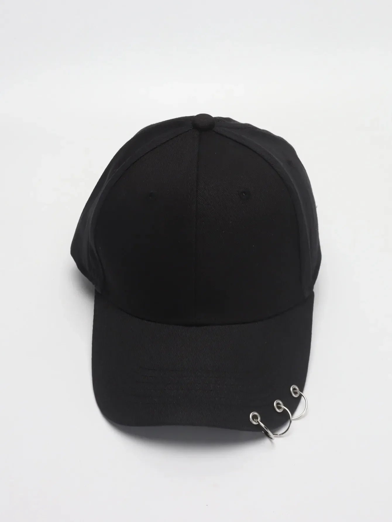 Hip Hop Women's Baseball Cap With Ring Circle Snapback Hats For Men Women Unisex Dad Hat Adjustable Kpop Korean Style Gorra