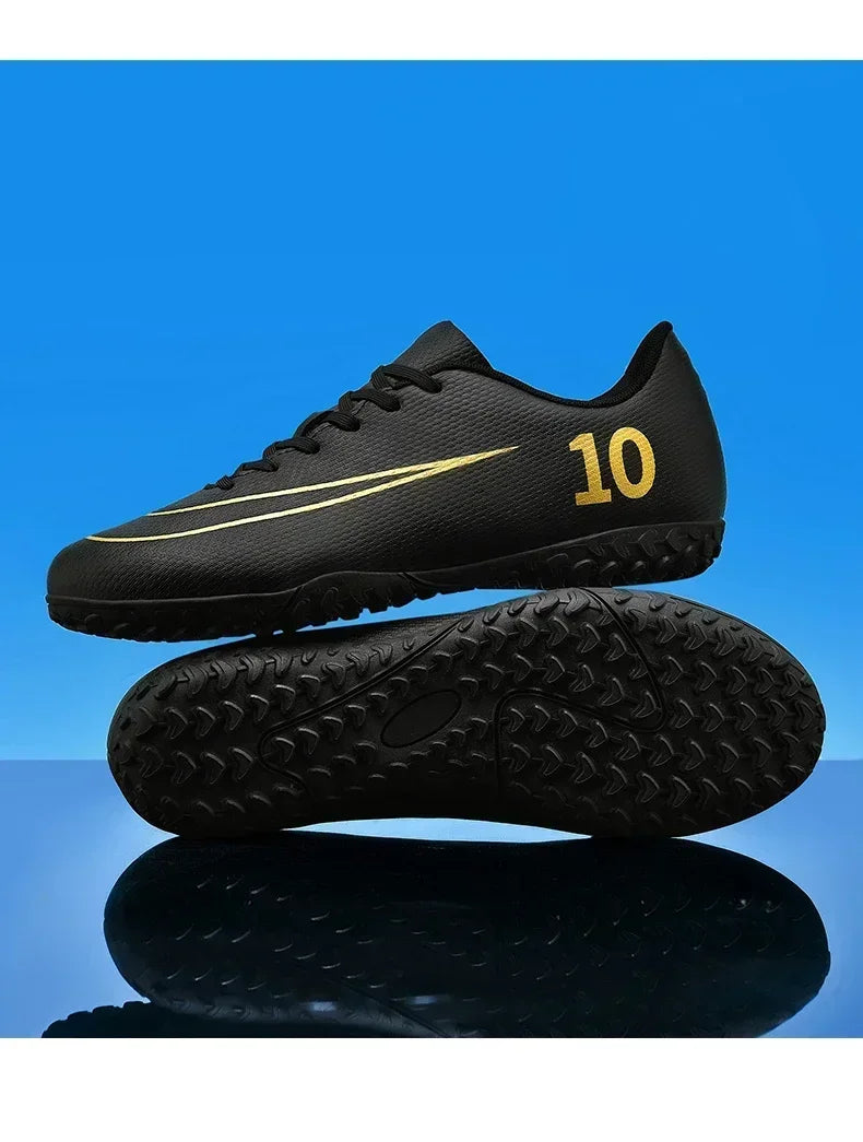 New Men Football Boots Professional Soccer Shoes Training Outdoor Adult Kids Ultralight TF/FG Sports Shoes Futsal High-quality