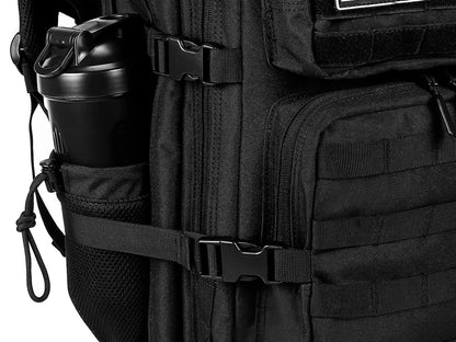 45L/35L/25L Tactical Backpack for Men and Women Waterproof Athlete Gym Outdoor Bag Travel Hiking Rucksack with Bottle Holder