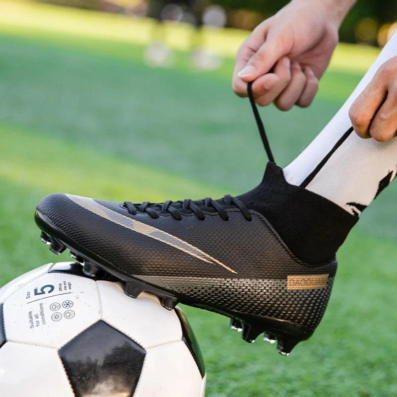 Size 35-45 Soccer Shoes AG/TF Football Boots Kids Boy Girl Ultralight Soccer Cleats Sneakers  botas de futbol