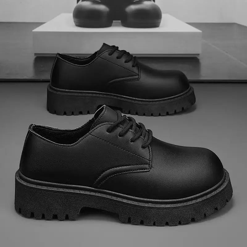 Men's formal shoes, business casual shoes, matte big toe shoes, handsome men's shoes, event party dress shoes
