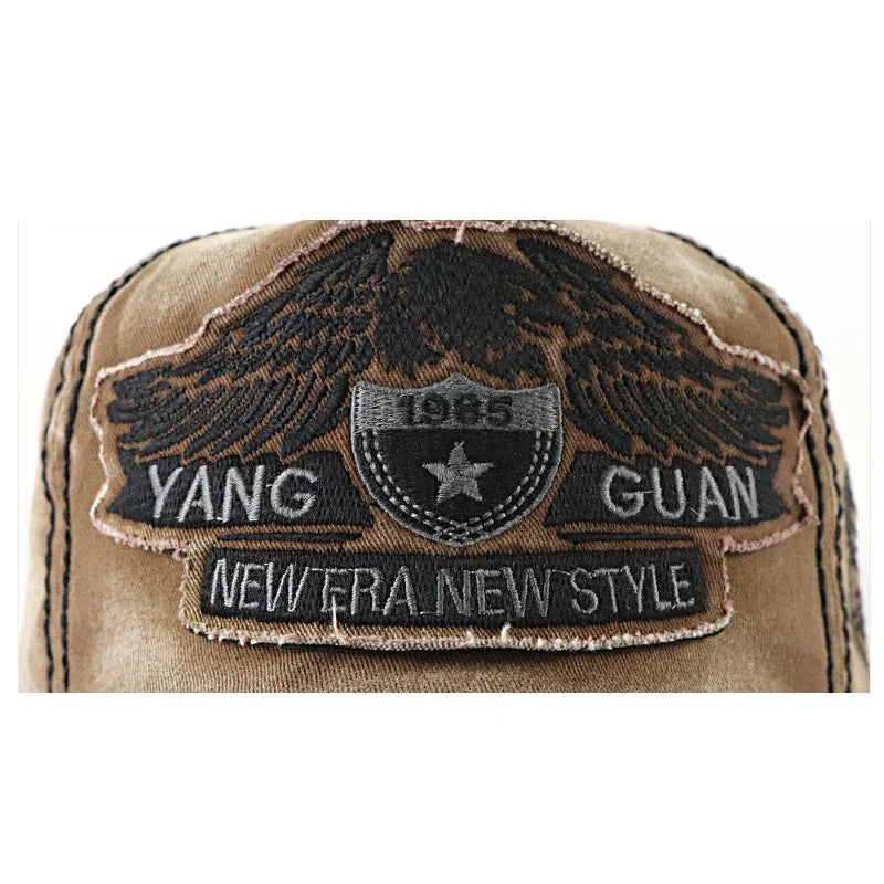 Various Sizes Suitable For Different Family Members Parent-Child Letter Pattern Patch Embroidery Cotton Adjustable Baseball Cap