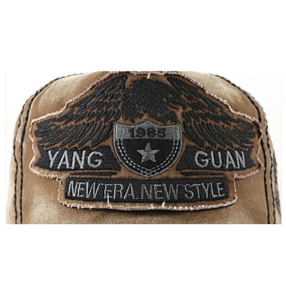 Various Sizes Suitable For Different Family Members Parent-Child Letter Pattern Patch Embroidery Cotton Adjustable Baseball Cap