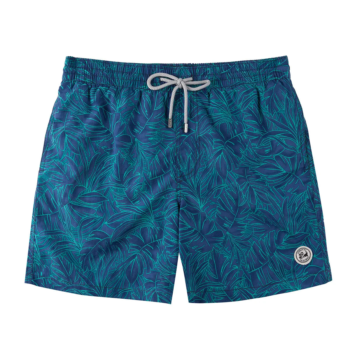 Beach Men's Swim Shorts Flower 3D Printed Surfing Board Shorts Quick Dry with Mesh Lining and Pockets Struck Shorts