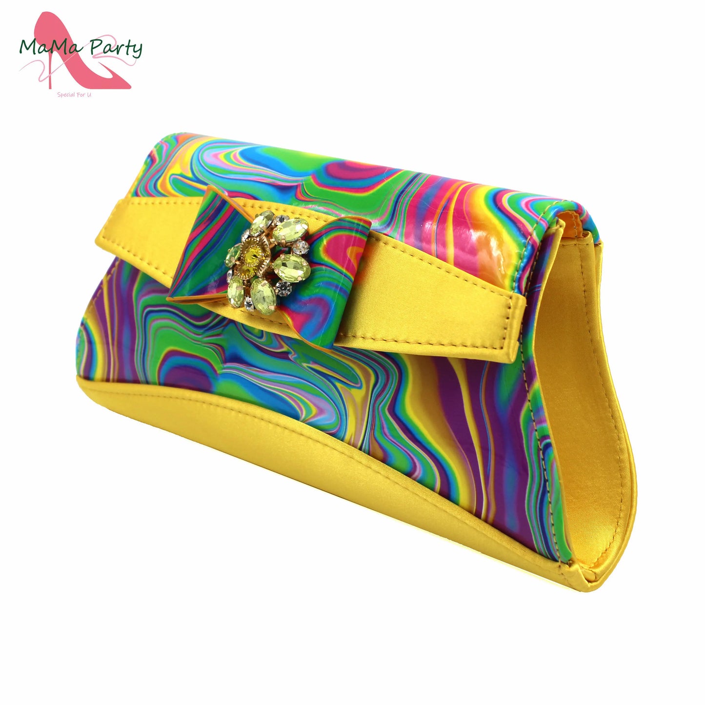 Red Color Italian Design Shoes Matching Bag Set Super High Heels Pumps for Garden Party
