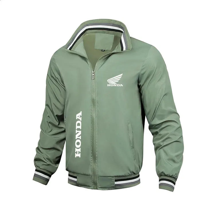 2025 Honda Men's motorcycle jacket spring summer outdoor leisure fashion sports coat ultra-thin zipper sun protection clothing