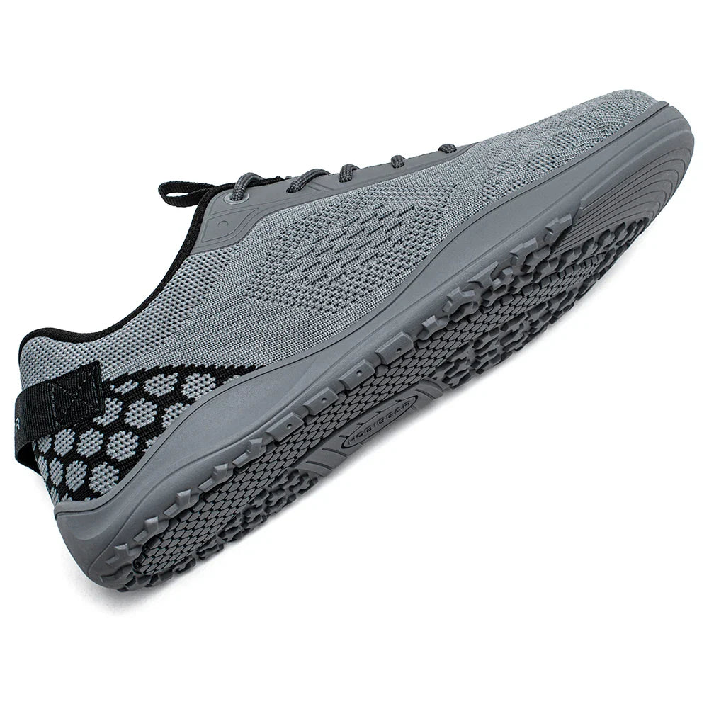 Shoes Unisex Zero Drop Wide Toe Sneaker Minimalist Breathable Causal Walking Shoes