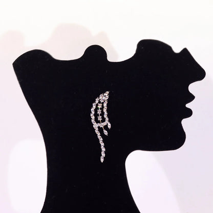 Elegant African Bridal Jewelry Set Cubic Zirconia Party Accessories 2pcs Necklace Set for Women X0546