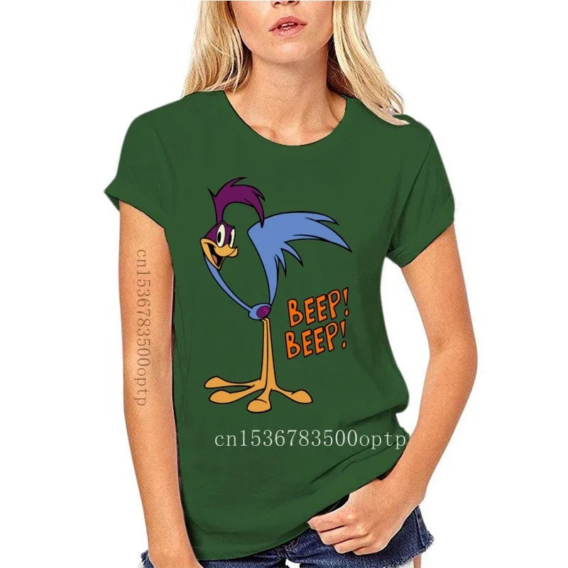 New Men t-shirt Road Runner Beep! Beep! T Shirt tshirt Women t shirt