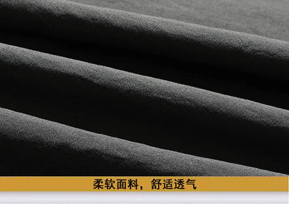 Shirts + Pants 2025 summer new style Sportswear Men's Casual Sets Male Fashion Chinese style shirts and trousers M-4XL