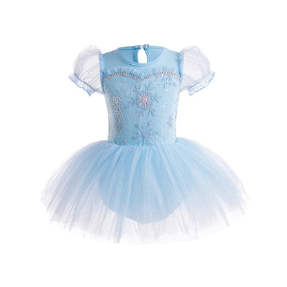 Girl Ballet Dancing Dress Party Fancy Sequined TUTU Dress Princess Girl Clothes Baby Girl Stage Shows Party Costumes