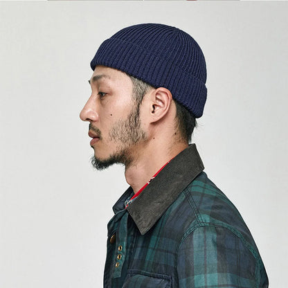 Winter Warm Beanies Casual Short Thread Hip Hop Hat Adult Men  Female Wool