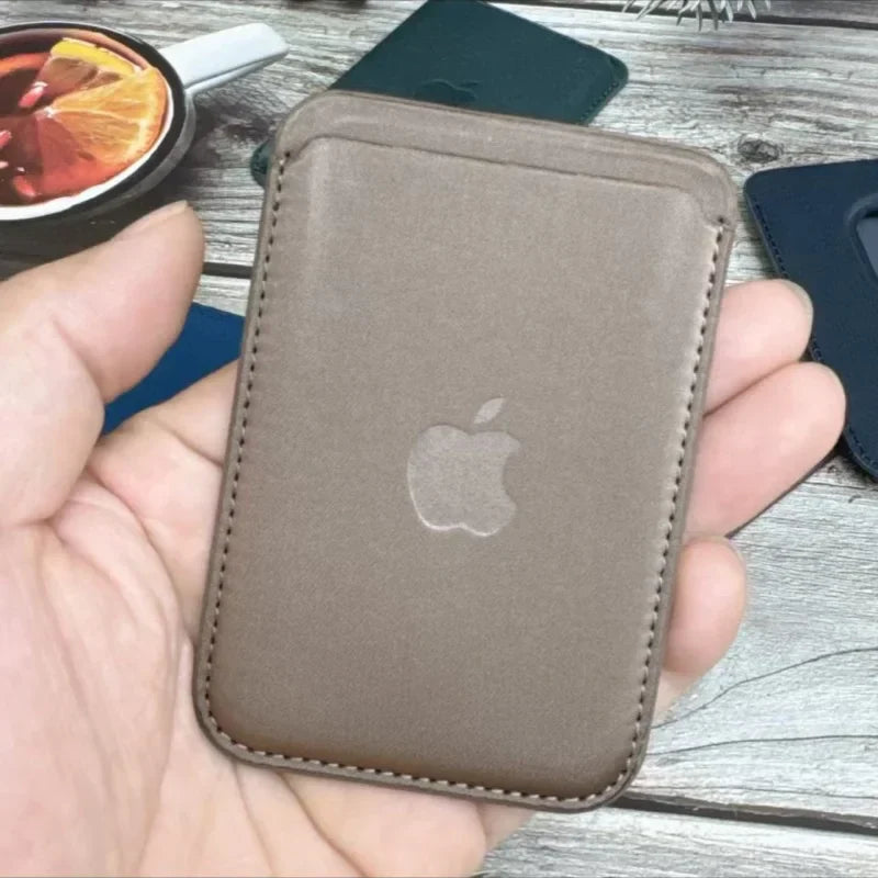 Card Wallet Case For iPhone 15 16 17 Pro Max Plus For Apple Magsafe 13 14 Pro Strong Magnetic Covers With Box