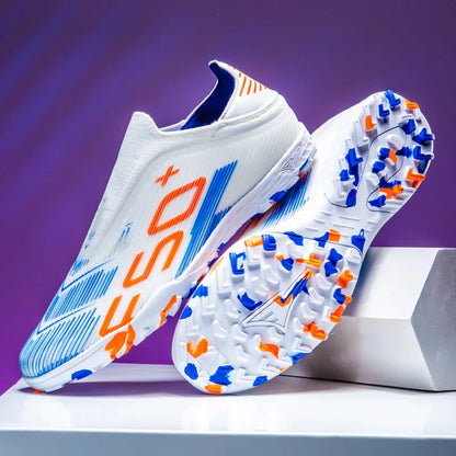 New Men's Soccer Shoes Grass Cleats Futsal Non Slip Indoor Ultralight Fg Turf Football Boots Sport Comfortable Adult Non-Slip