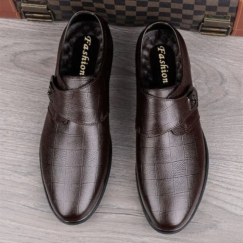 Round Toe High Quality Fashion Spring Autumn Men's Formal Shoes Luxury Designer Cheap Liquidation 2025 Style 39 Social Shoe Male