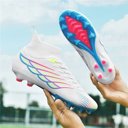 Professional Football Boots Man  Outdoor Sports Sneakers Soccer Shoes Adult's Society Football Cleat Ultralight Training Soccer