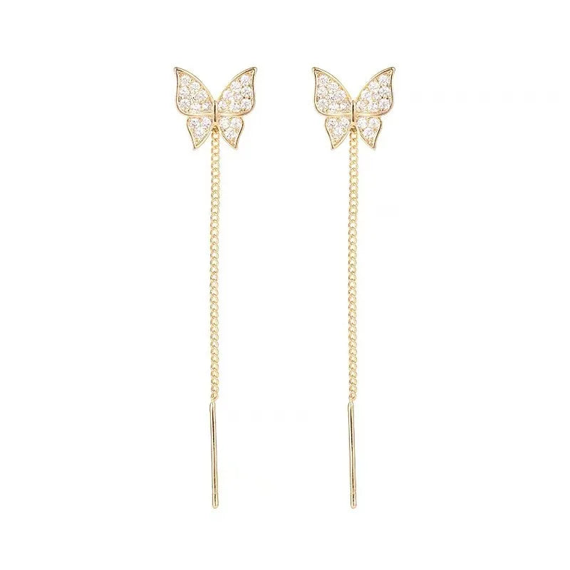 Simple Black Bow Love Earrings for Women Fashionable Personalized Beautiful Daily Accessories Party Jewelry Premium Gifts