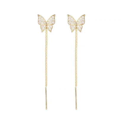 Simple Black Bow Love Earrings for Women Fashionable Personalized Beautiful Daily Accessories Party Jewelry Premium Gifts