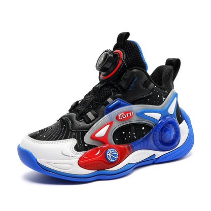 Children‘s Basketball Shoes Non-slip Waterproof Basketball Training Sneakers Boys Girls Cushioned Athletic Shoes Running Shoes
