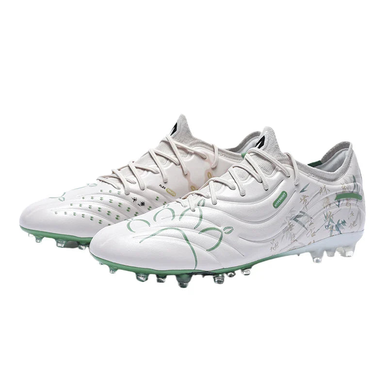Men's Football Shoes Adult Mg Short Spikes Artificial Turf Training Football Boots Indoor Anti-slip Soccer Shoes