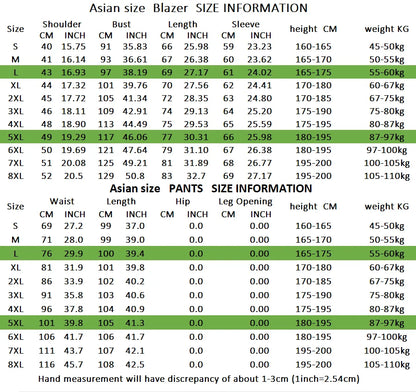 Solid Color Suit Men's Fashionable Gentleman Business Banquet Korean-style Formal Dress Casual Wedding (Blazer+Vest+Trousers)