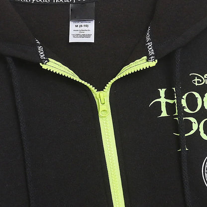 Fleece Hooded Sweatshirt Women Zip Up Hoodies Jacket Halloween Casual Cartoon Jumper Top Female Streetwear