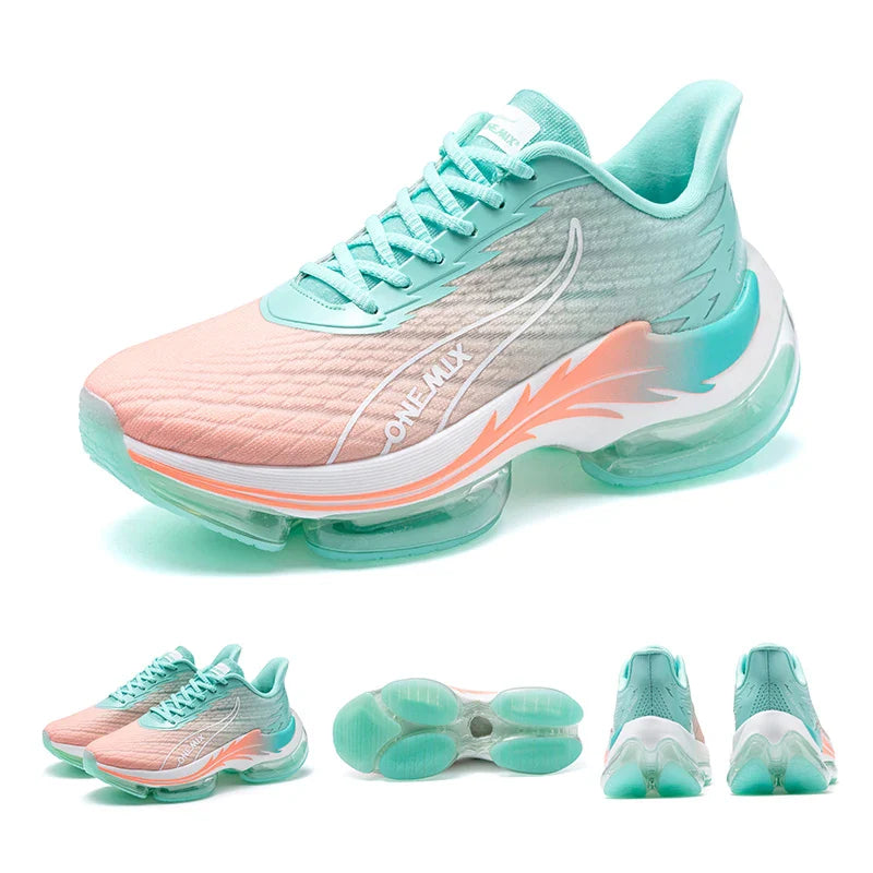 Non-Slip Shock-Absorbing Pair Shoes Women Jump Rrope Sneakers Air Cushioned Running Shoes