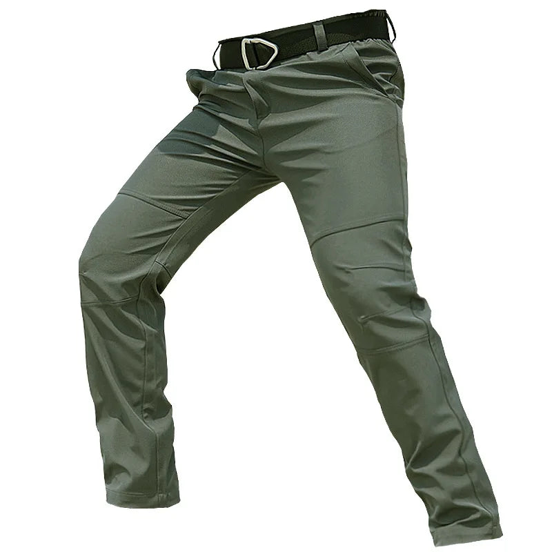 New Autumn Tactical Men Pants Casual Cargo Trousers  Work Pants Waterproof Wear-Resistant Outdoor Hiking Running Trousers Male