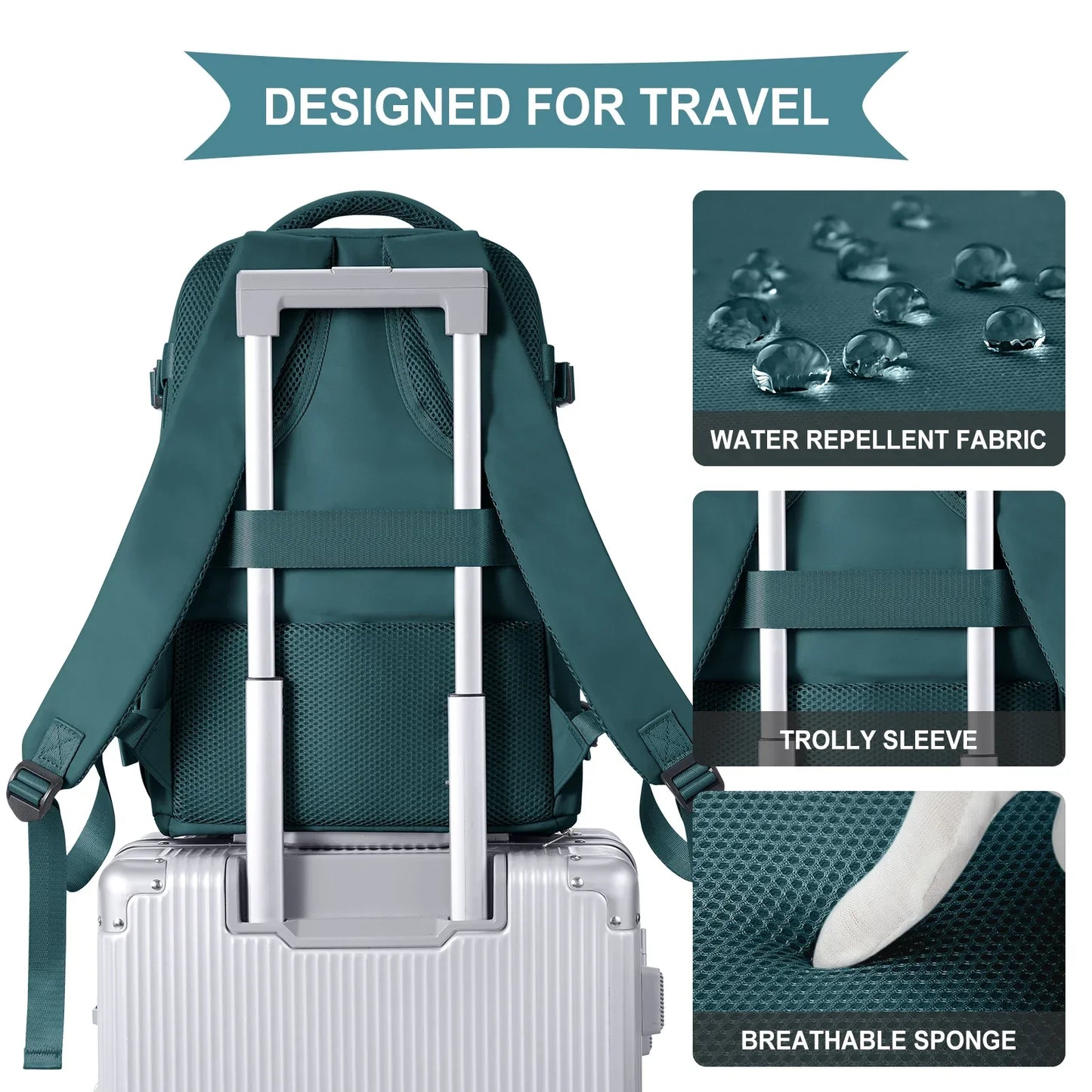 Backpack Travel Cabin Airplane 40x20x25 Ryanair Hand Luggage 40x20x25, rucksack damen, Backpack Men Work Bag Laptop Backpack