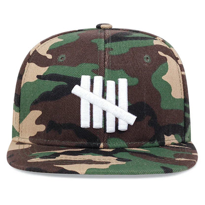  Camouflage Embroidered Baseball Hat Snapback Caps Hip-hop Hats Outdoor Adjustable Unisex Sunshade Cowboy Sunscreen Hat