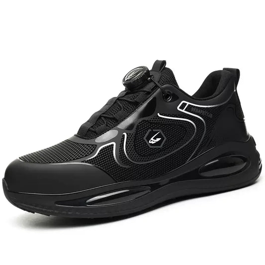 Safety Shoes Impact-Resistant & Puncture-Resistant Steel Toe Safety Shoes Export New Style Knob Shoes Wear-Resistant Shoes