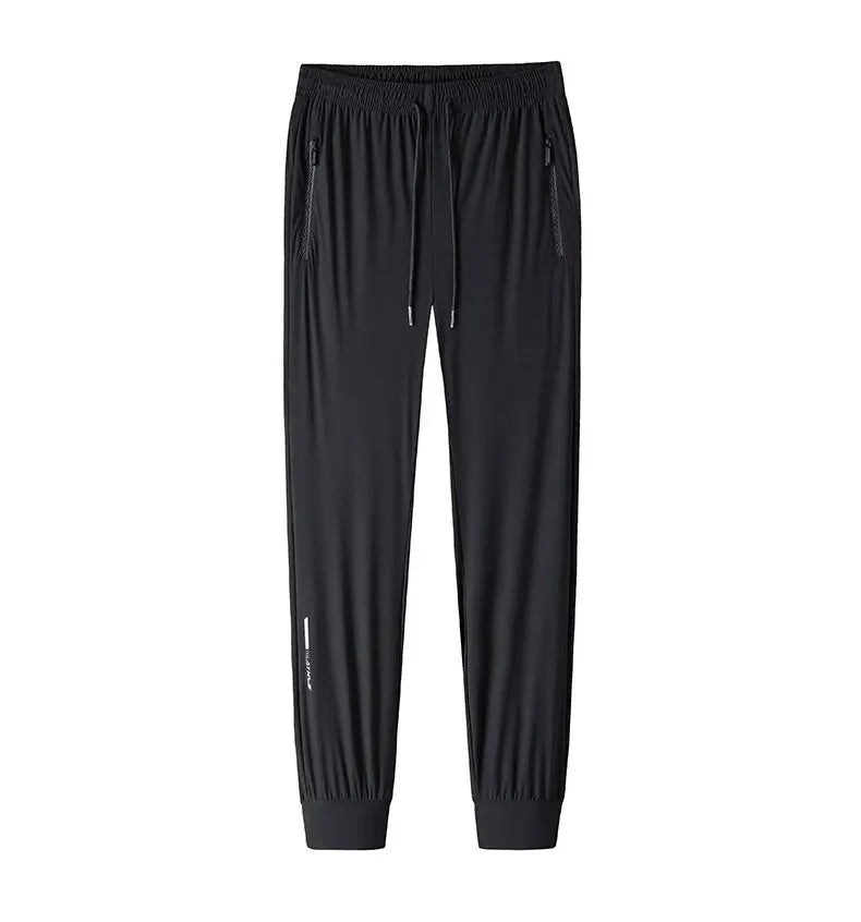 Running Pants Reflective Quick Dry Summer Jogging Trousers Men Gym Thin Cool Male Fishing Hiking Sports Long Pants Breathable