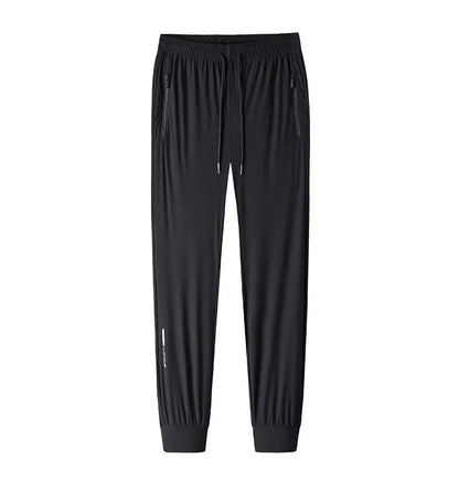 Running Pants Reflective Quick Dry Summer Jogging Trousers Men Gym Thin Cool Male Fishing Hiking Sports Long Pants Breathable