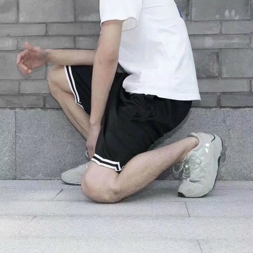 Men's Basketball Shorts Loose Five-Point Training Fitness Running Pants