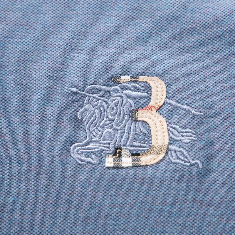 100Cotton High-End Quality Men's Polo Shirt Exquisite Horse Embroid Long Sleeve Fashion Lapel T-Shirt Business Trend Menswear