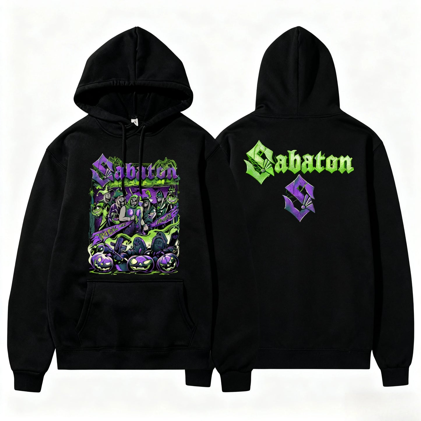 Swiss Fallon Rock Music Band New Hoodies Sabaton Classic Print Women Men Vintage Fashion Hoody Street Y2k Overszied Sweatshirts
