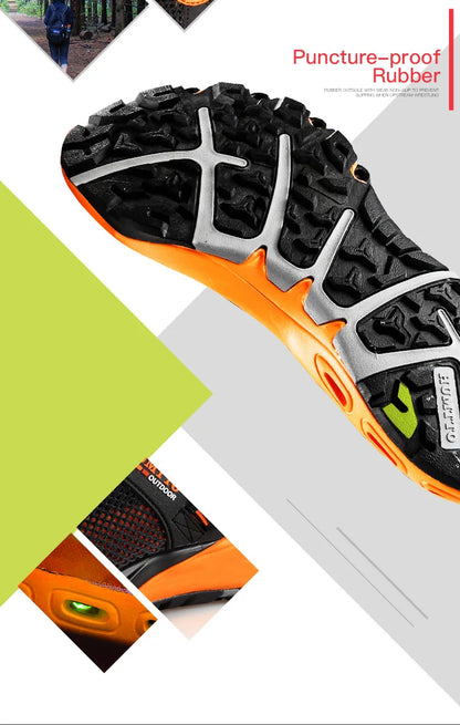 Summer Wading Hiking Shoes for Men Outdoor Man Sneakers Breathable Quick Drying Sports Trekking Beach Barefoot Mens Shoes