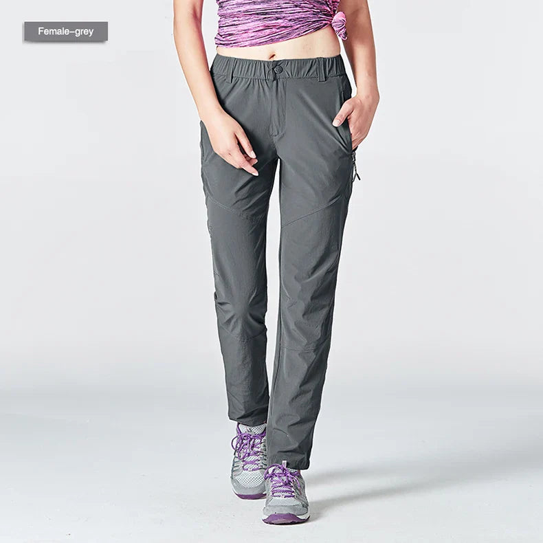 Women Hiking Pants Camping Trekking Running Climbing Mountain Trousers Lightweight Quick Dry Waterproof Summer Pants