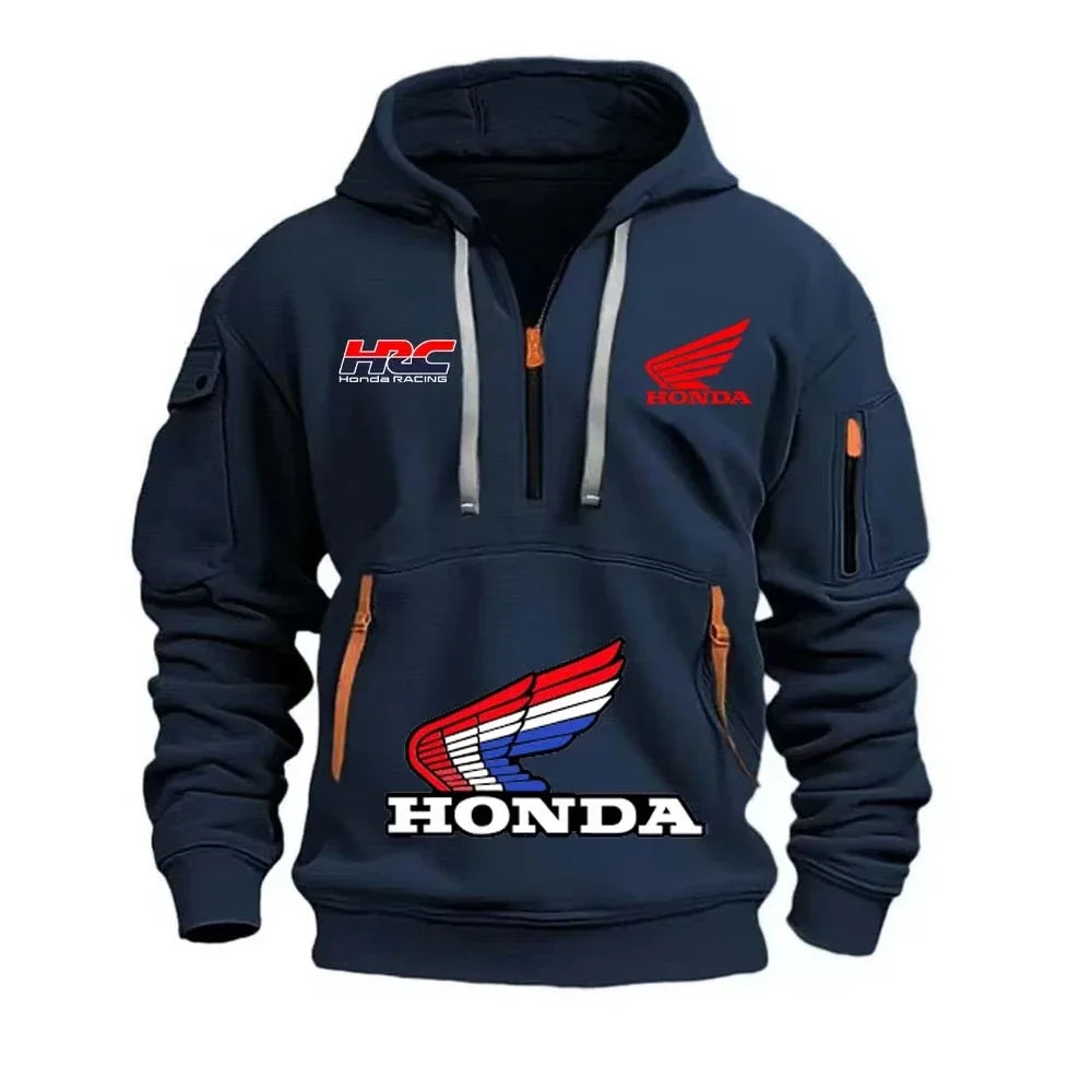 Wing Logo Men's Half-Zip Hoodie Spring/Autumn Men's Sportswear 2026 New Women's Sportswear Hoodie