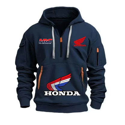 Wing Logo Men's Half-Zip Hoodie Spring/Autumn Men's Sportswear 2026 New Women's Sportswear Hoodie