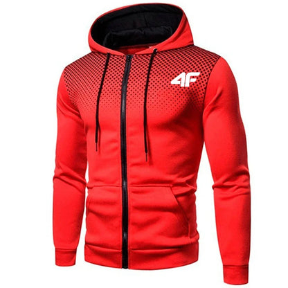 Men's Tracksuit Hooded Casual Hot Sale Single Piece Zipper Sweatshirt And Daily Single Sweatpants Comfort Outdoor Jogging Sports