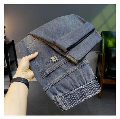 Calça Jeans Masculina Solta Reta 2026 Novo Estilo Casual Confortável Calça Jeans Masculina Moderna Moda Masculina