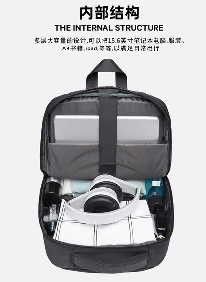 Men's Designer Laptop Bag School Bags for Boys Male Motorcycle Tactical Business Sports Travel Backpack Men