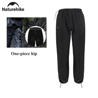Naturehike Rainproof Pants Outdoor Hiking travel Waterproof Breathable Fishing Pants Ultralight Portable Windproof Camping Pants